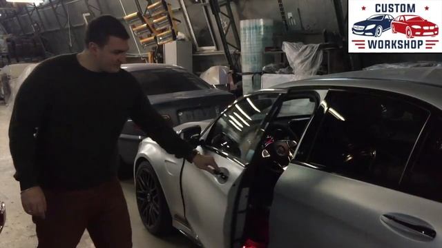 Доводчики дверей Mercedes-Benz С63AMG S