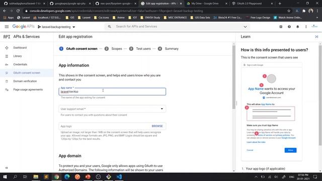 #18 Laravel Blog Project in Hindi (2021) - Backup  into Google Drive