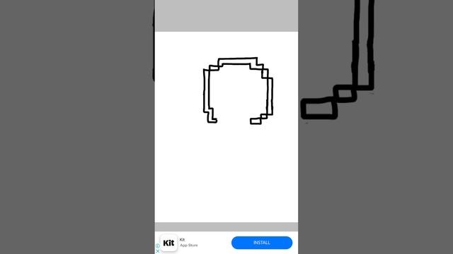 This is me that I draw red dream from Minecraft