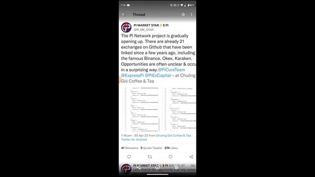 PI NETWORK MARKET STAR PI EXCHANGE 21 ON GITHUB ||GOOD NEWS PI NETWORK
