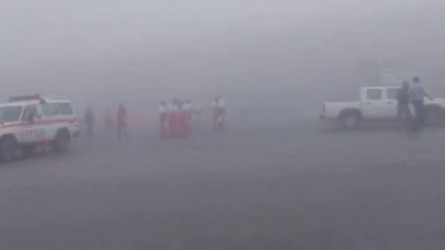 Иранский Красный Полумесяц: Группа спасателей приблизилась к месту крушения самолета президента Иран