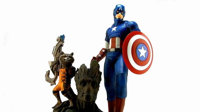 Kotobukiya Marvel Guardians of the Galaxy Rocket Raccoon & Groot ArtFX+ Statue Video Review