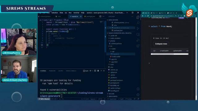 Sirens Streams: Planetscale with SvelteKit