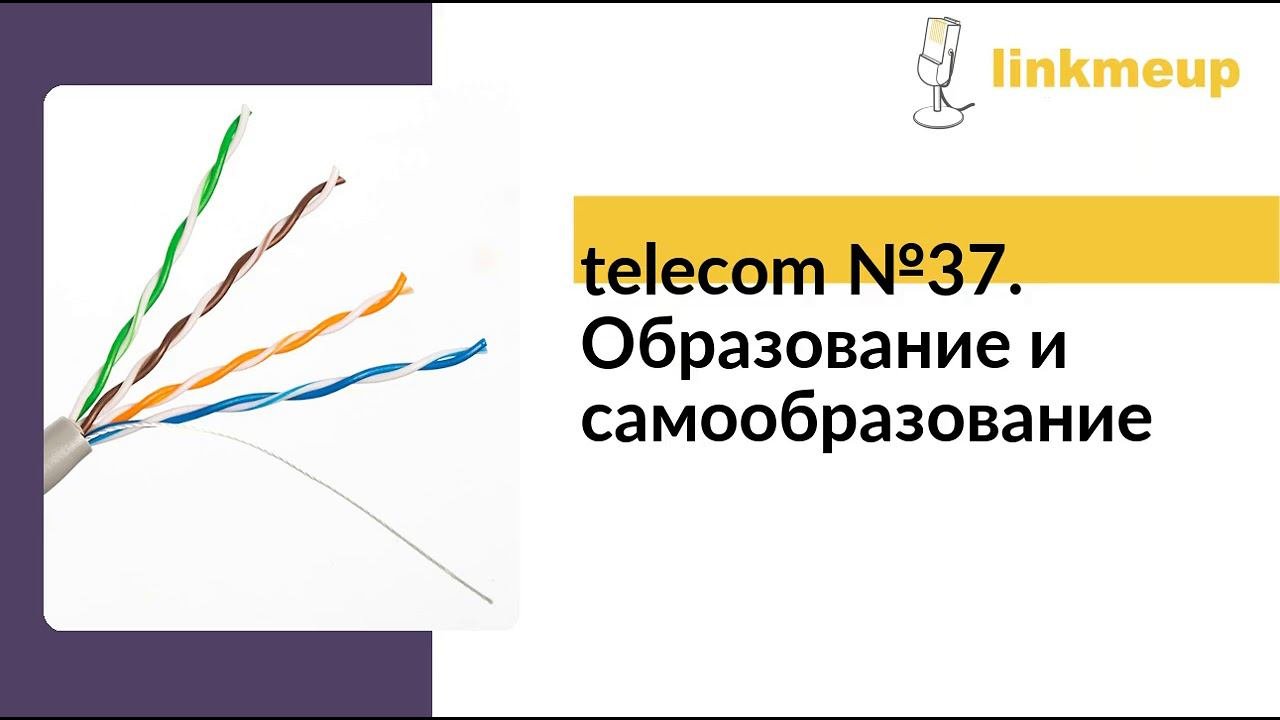 telecom 37. Образование и самообразование