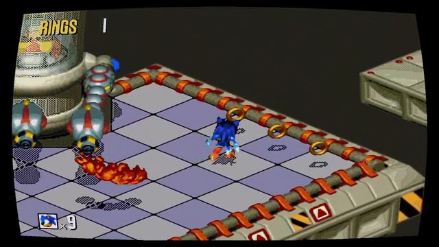 Sonic 3D. 07. Босс Тройная броня