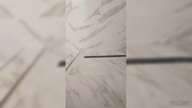 санузел с душевым поддоном в коттедже