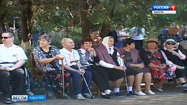 В доме интернате для престарелых и инвалидов открылась тренажерная площадка