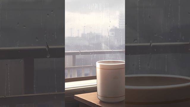 AI Animation ： Rainy Holiday with Lo-fi music #aftereffects #aianimation #stablediffusion [27WWzYuin
