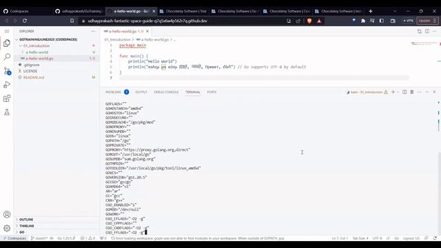Class00  GO / Golang Demo