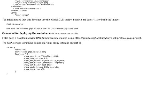 DevOps & SysAdmins: GLPI appending :80 to CAS Callback URL