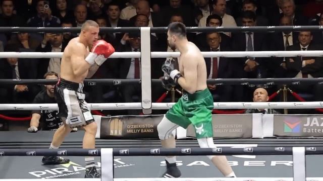 Bahodir Jalolov Super Nokaut! Bir Raundda Xal Bo’ldi