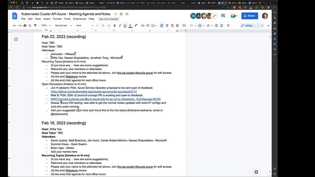 SIG Cluster Lifecycle - Cluster API Azure Office Hours - 2023-02-23