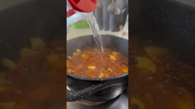 Чечевичный суп по казахски от Айгерим
