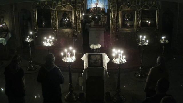 06:30 16.01.22. Ранняя Божественная Литургия  в храме Всех Святых г. Тюмень