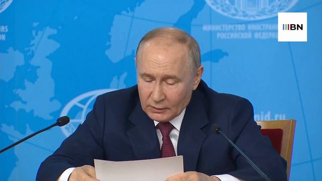 Путин представил план мирного урегулирования