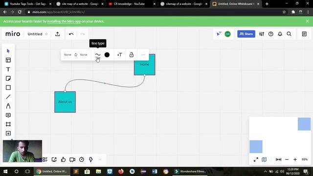 How to create Site Map for a website - Mind Map - Site Map of project - Site Map diagram