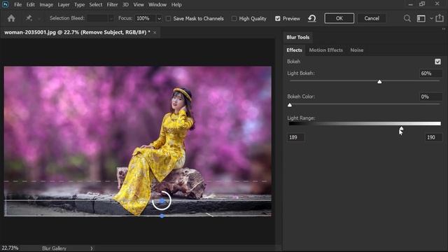 How to Use TILT and SHIFT BLUR in Photoshop CC 2020