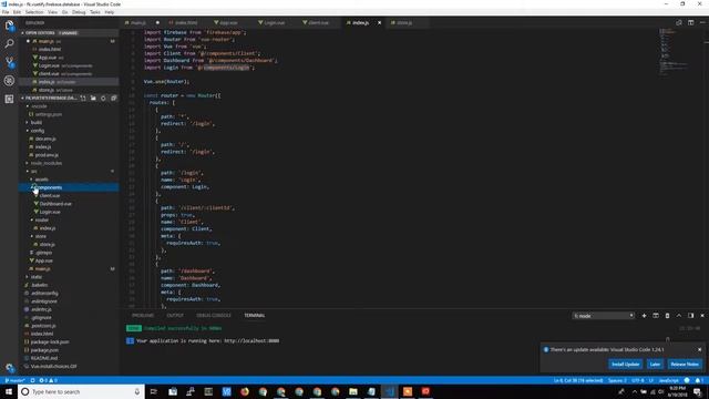 5.  Vue's Router Component