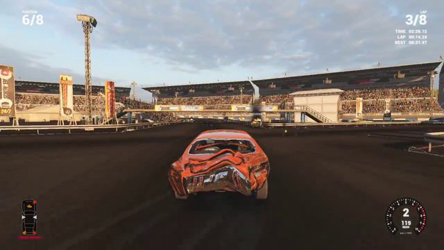 Next Car Game-Wreckfest      Figure 8 track smashup