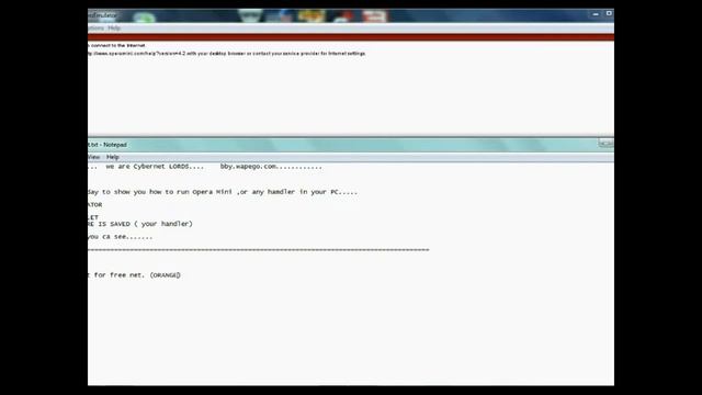 How to run Opera in Desktop