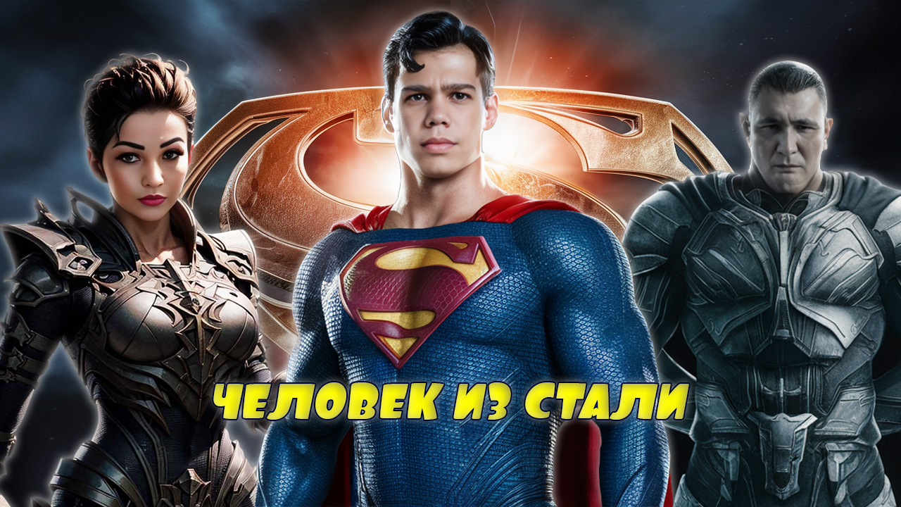 Человек из стали (Steel of man) #Трейлер #Trailer #Пупок #Видео #Pupok #Video #Чижов #Супермен