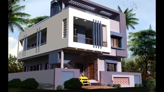 House Colors Outside Images | Exterior House Painting Colour Ideas | DK 3D Home Design