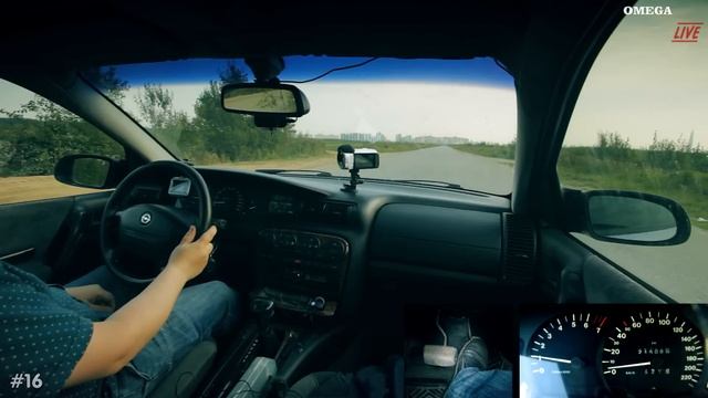 Динамика OPEL OMEGA B 2.0 первые и дальнейшие впечатления  OMEGA LIVE 16