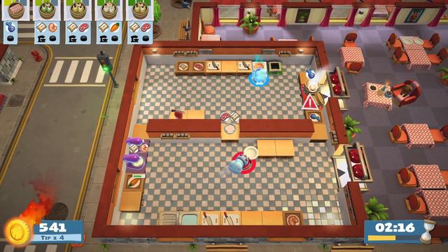 Overcooked! 2: Kevin 7, 4 Stars, Multiplayer (2 players)