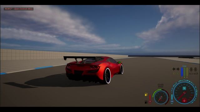 Advanced Super Cars UNREAL ENGINE 5. Part 1.