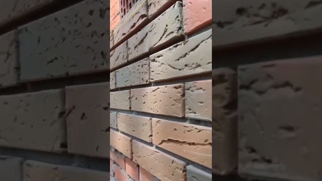 ###Кладка стен из керамического блока с облицовочным кирпичом###