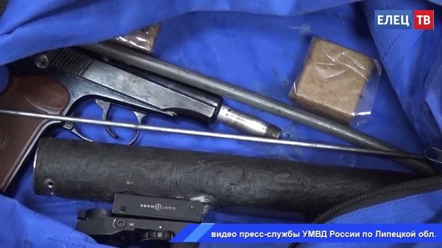 В Ельце выявлен подпольный арсенал: возбуждены уголовные дела