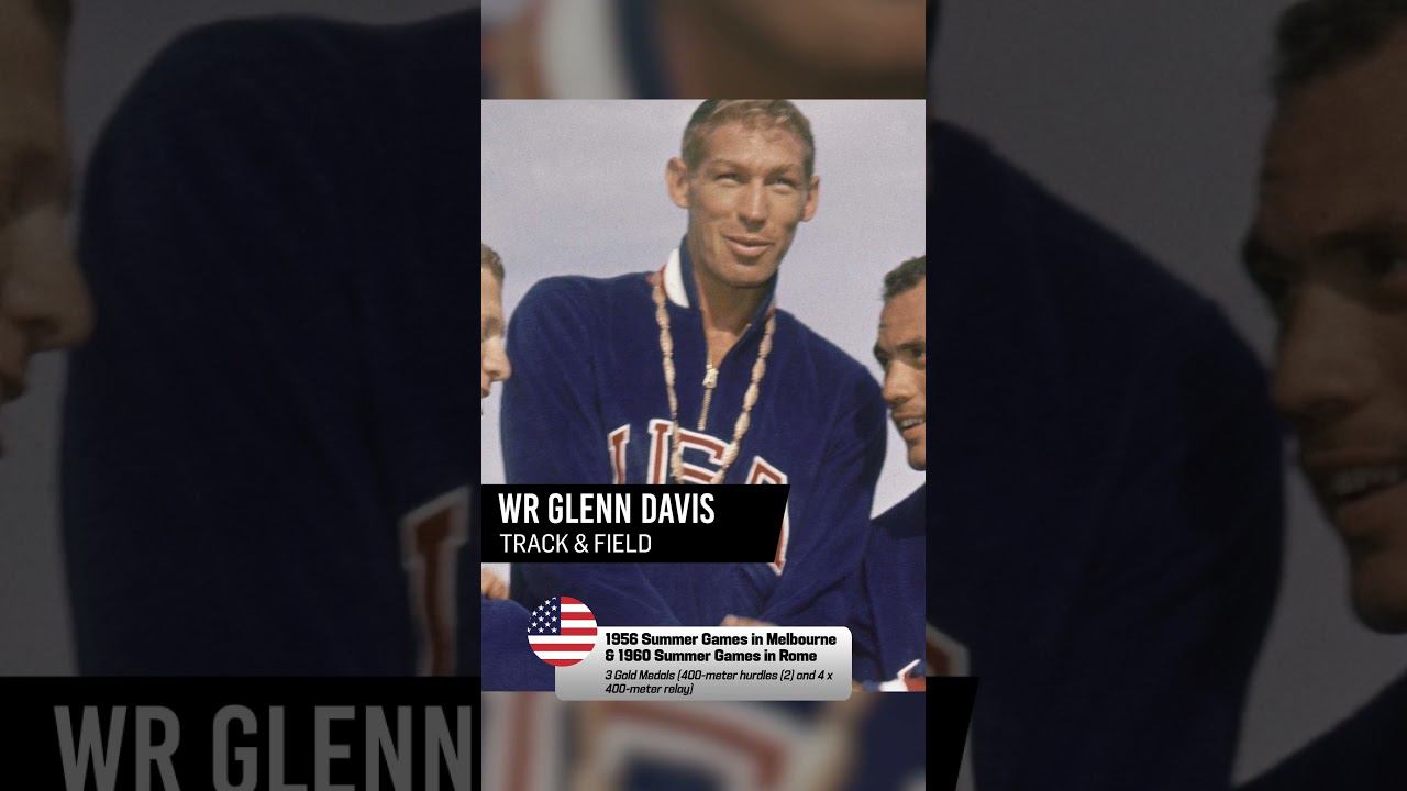Olympians who played in the NFL: WR Glenn Davis (Track & Field)