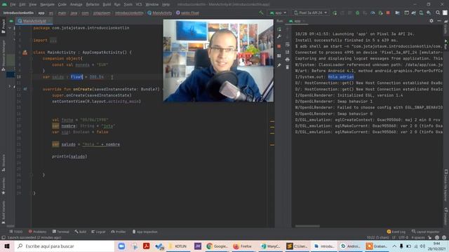 Kotlin Básico 05 - Tipos de Datos y sus ámbitos