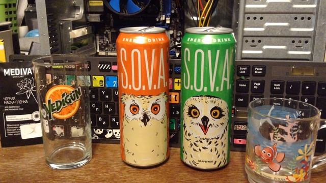 ЭНЕРГОРАЗБОР на S.O.V.A. Orange & Grapefruit! #Обзорсдругом