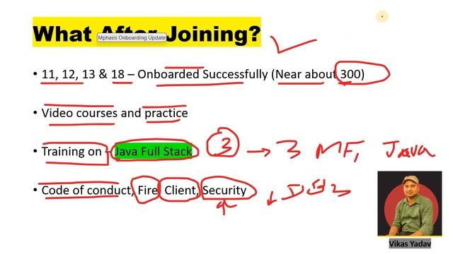 Mphasis onboarding update | When next batch onboarding? | #mphasis @Vikasteach