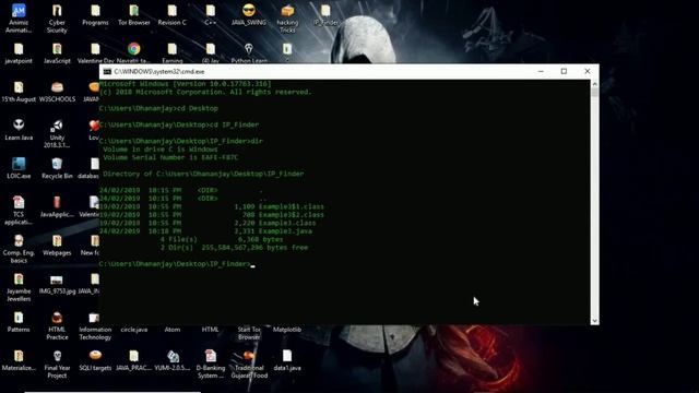 IP address Finder JAVA Project part-2