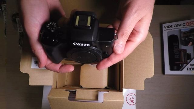 Canon EOS M50 Review! Camera Unboxing! Best Vlogging Kit Rode Videomic Go Manfrotto Pixi m50 mark i