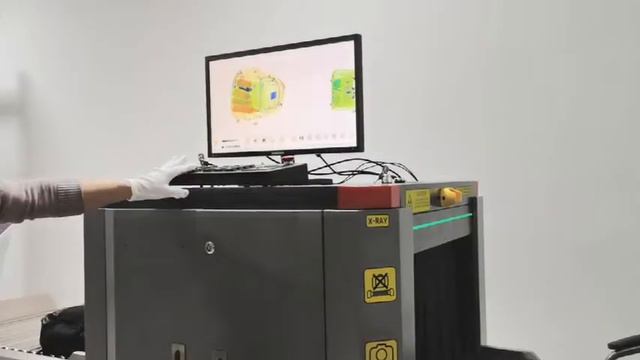 Safeagle High Performance X-Ray Baggage Scanner Function Demonstration