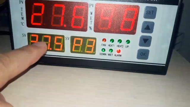 Inkubator uchun termoregulyator xm-18 sozlash ustanovkalar haqida...  терморегулятор для инкубатора