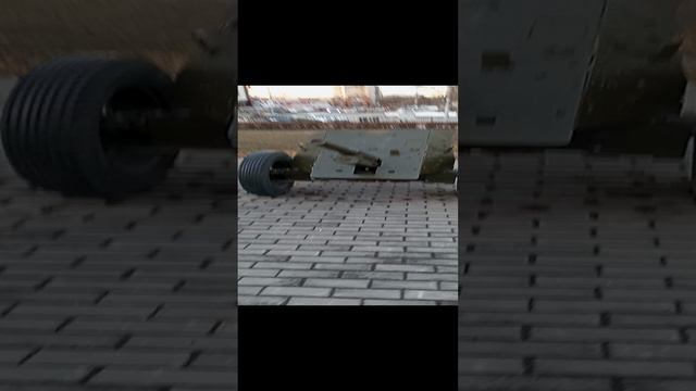 Парк военной техники под открытым небом. г.Новокузнецк. Апрель 2024