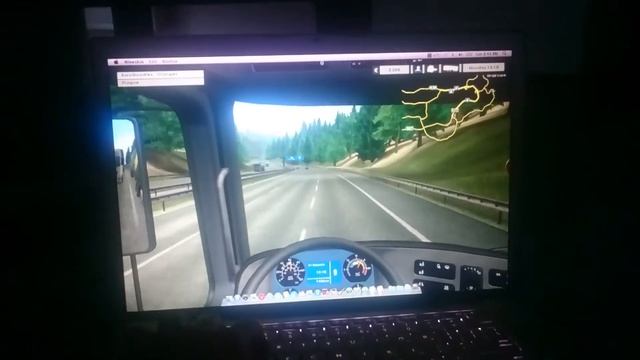 Euro Truck Simulator on 2006 Macbook pro