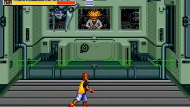 streets of rage 3 прохождение (уровень 7)-финал, хорошая концовка