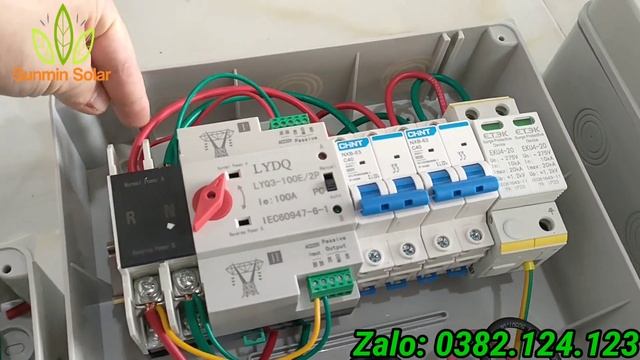 Giới thiệu chi tiết tủ điện Full Hybrid cho máy inverter Hybrid các loại