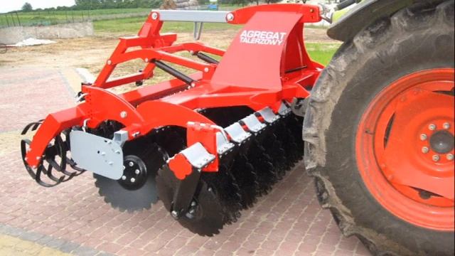 Борона дисковая EURO-MASZ АТ-3,0 пружинный вал