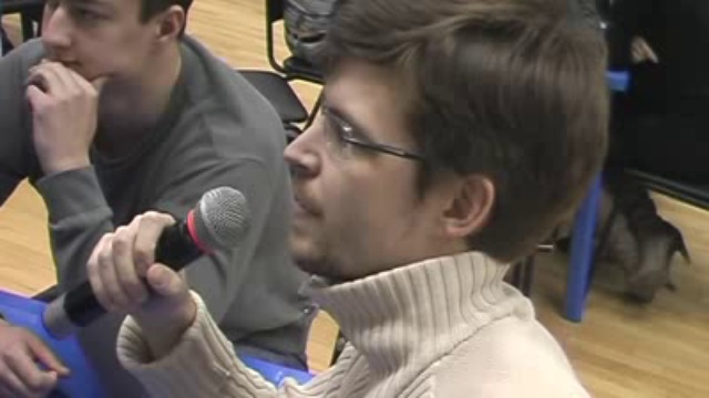 Чемпионат вузов по "Что? Где? Когда?" репортаж. Часть 1