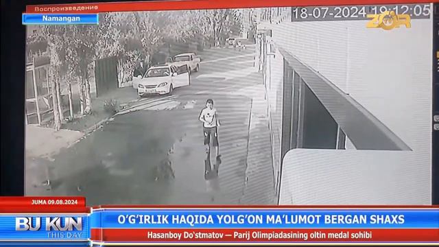 O‘g‘irlik haqida yolg‘on maʼlumot bergan shaxs