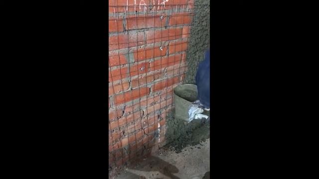 Нанесение перлитовой штукатурки