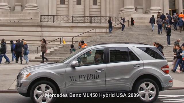 #1755. Mercedes Benz ML450 Hybrid USA 2009 (лучшее видео)