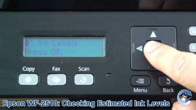 Epson WorkForce WF 2510WF: How to Check Estimated Ink Levels
