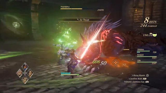 Tales of Arise Gameplay Walkthrough - Boss Fight: Polycephus